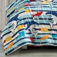thumbnail image 4 of MarCielo Kids Girls Boys Comforter Set Ocean Life, 4 of 5