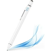 Sunpolin Stylus Pens For Touch Screens, 1.5 Mm Fine Nib Tablet Pen, Rechargeable Stylus Pen, Compatible With Ipad / Iphone / Huawei / Samsung Smartphones And Other Touchscreen Devices