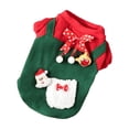 thumbnail image 3 of Dog Jackets with Legs Dog Clothes Medium Sized Dog Fall Girl Dogs Sweater Christmas Clothes Dogs Warm Christmas Clothing Cat Clothes Thick Plus Velvet Sweater Pet Clothing, 3 of 8