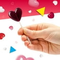 thumbnail image 7 of Valentine's Day Heart Shaped Lollipops (2 Pound Box - Approx. 100 Count), Cherry, Strawberry and Berry Flavored Candy, 7 of 7