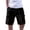 Black, variant on Mens Swimming Trunks Swim Trunks Quick Dry Swim Shorts Casual Swimwear Bathing Suits Summer Beach Shorts with Multiple Pockets Black S(S)