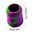 thumbnail image 3 of Silicone Baseball Bat Grip with Anti-Slip Feature for Baseball Players and Outdoor Practice, 3 of 8