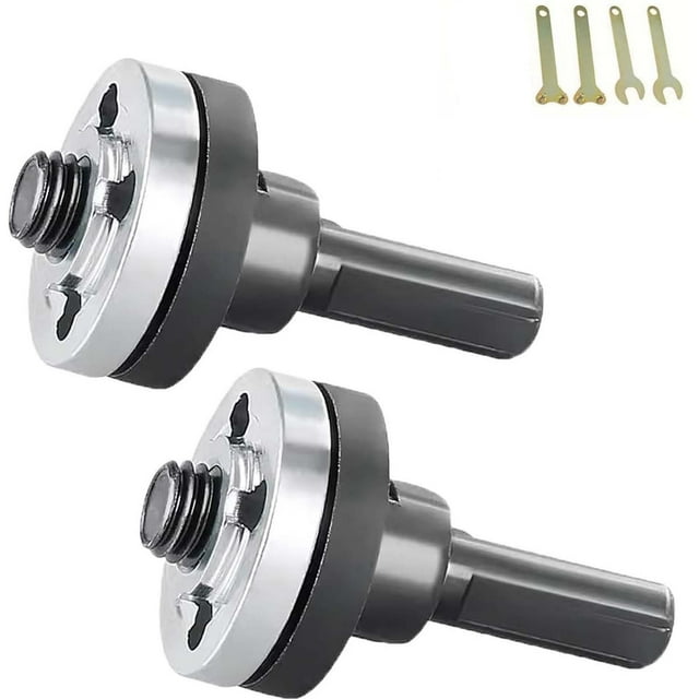Angle Grinder Connector Set 10Pcs Drill Angle Grinder Connecting Rod Set Conversion Angles Grinding Adapter Connecting Rod Kit 2Set Weight 0.573Lb