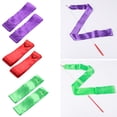 thumbnail image 4 of 2 Pcs/set Gym Ribbons Dance Ribbon Fitness Rhythmic Art Gymnastic Ballet Streamer with Twirling Rod Stick, 4 of 9