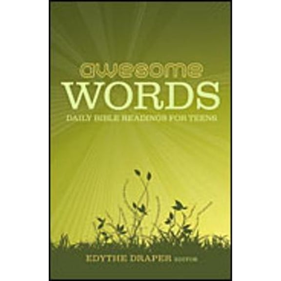 Awesome Words : Daily Bible Readings for Teens (Paperback)