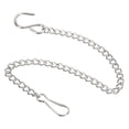 thumbnail image 1 of Cadena con Ganchos Clips 9.84 Pulgadas Unique Bargains Paquete de 6 Inoxidable Acero, 1 of 6