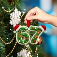 thumbnail image 5 of 67 Christmas Ornament, Funny 67 Ornament Decor Christmas Tree Hanging Ornaments,Six Seven Ornament, 67 Decorations Meme Grandkid Birthday Gift Xmas Holiday Home Decor (B), 5 of 5