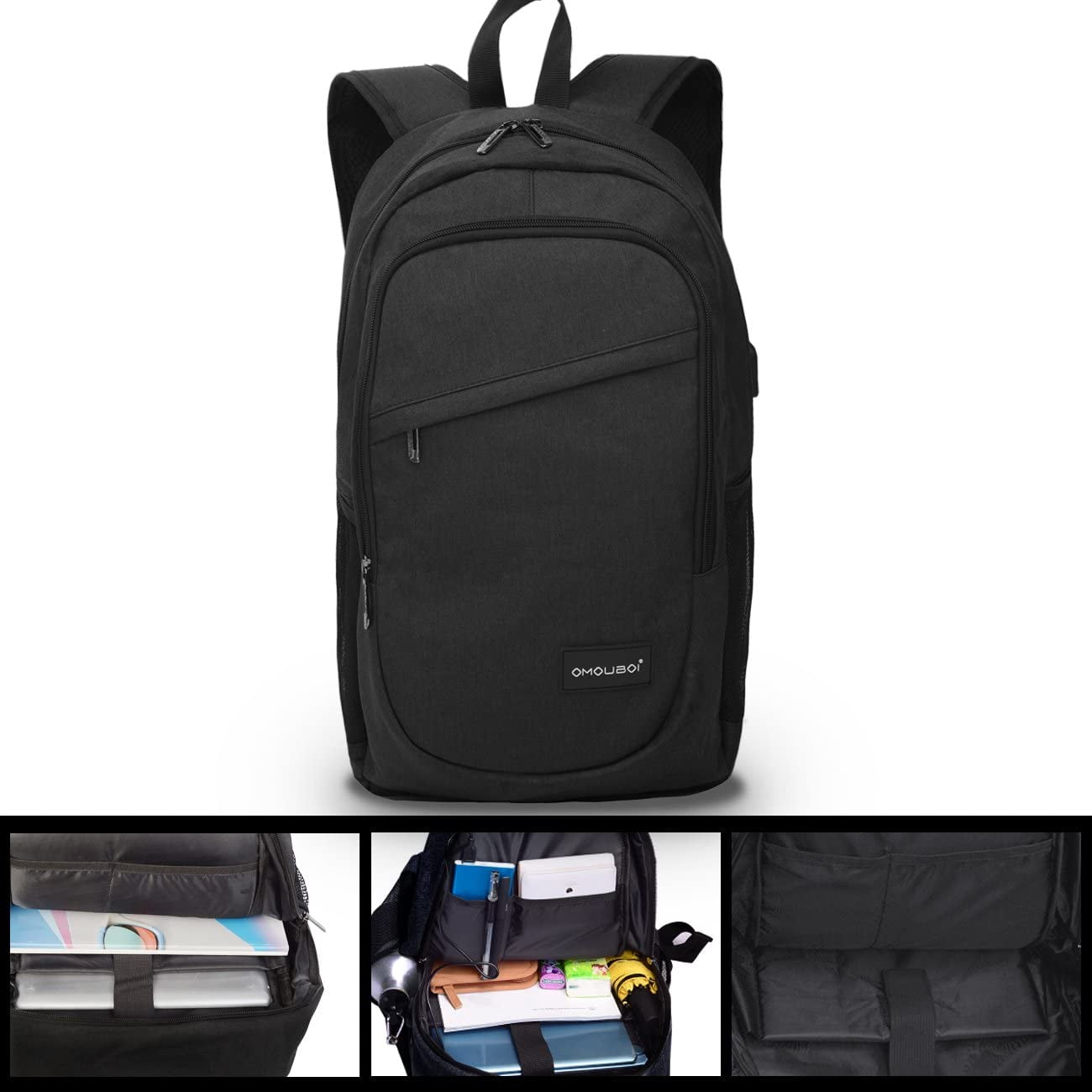 omouboi business laptop backpack