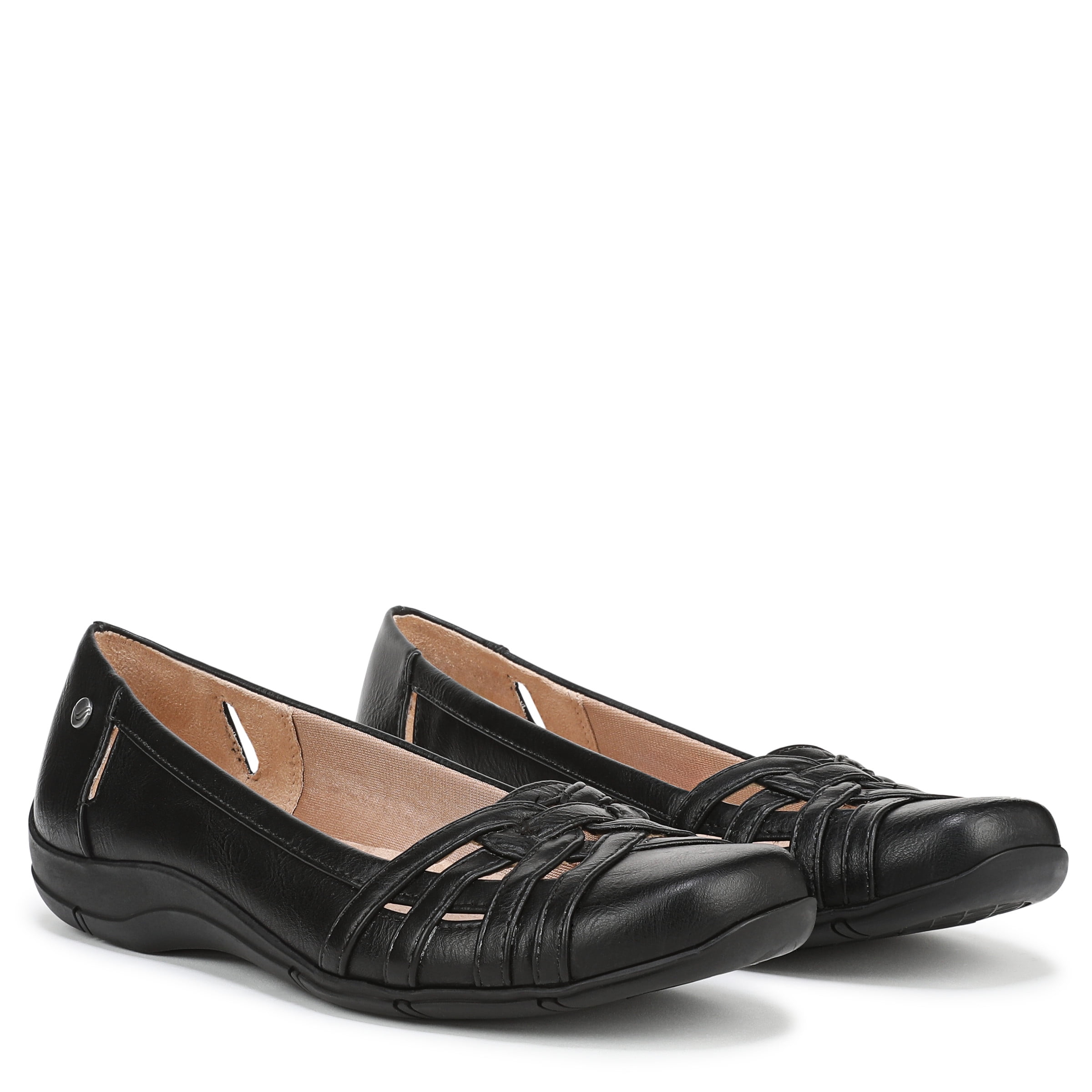 LifeStride Womens Diverse Ballet Flats, Wide Width Available