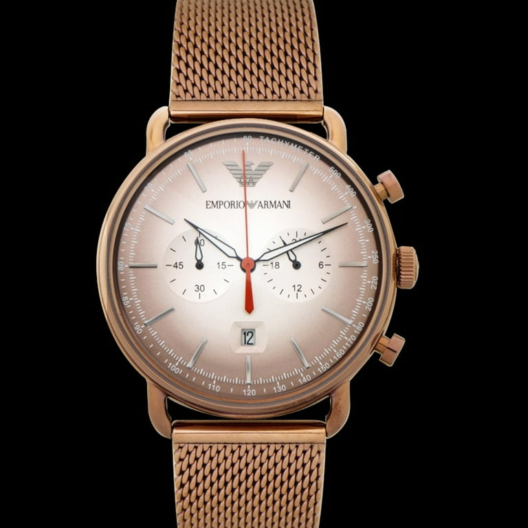 Stainless Steel Emporio Armani Watch Ar11169 Emporio Armani Mens