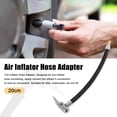 thumbnail image 2 of Unique Bargains Car Tire Valve Connect Pipe Air Chuck Inflator Pump Extension Adapter, 2 of 2