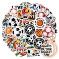 thumbnail image 6 of 35pcs Sport Stickers Stationery Stickers Basketball Funny Stickers Football Kids Stickers  for Luggage Laptop Suitcase, 6 of 9