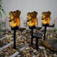 thumbnail image 4 of CSChome Lawn Lamp Decorative Lawn Lamp Vivid Appearance Bright Color Resin Bird Sculpture LED Solar Landscape Light Home Decor, 4 of 7
