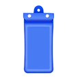 thumbnail image 1 of Bolsa de soporte impermeable para teléfono móvil Essager, bolsa de sellado subacuático para teléfono móvil, bolsillo para natación, navegación, surf, negroazulPorcelana Deng Xun unisex, 1 of 2