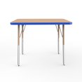 thumbnail image 3 of ECR4Kids 24in x 36in Rectangle Premium Thermo-Fused Adjustable Activity Table Maple/Blue/Sand - Standard Swivel, 3 of 4