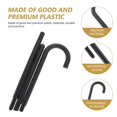 thumbnail image 4 of Party Magician Crutch All Black Crutch Stage Peformance Crutch Plastic Crutch Stick, 4 of 4