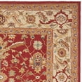 thumbnail image 3 of SAFAVIEH Chelsea Quinlan Traditional Wool Runner Rug, Red/Ivory, 2'6" x 12', 3 of 5