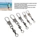 thumbnail image 3 of Giratorios de pesca giratorio de barril de pesca rotación suave de acero al carbono con broche de seguridad para agua salada ANGGREK Otros, 3 of 8