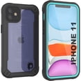 thumbnail image 1 of AmPm for iPhone 11 Waterproof Case [Maximus Series] [Slim Fit] [IP68 Certified] [Shockresistant] Clear Armor Cover with Screen Protector | Ultimate Protection for iPhone 11 (6.1") (2019) [Purple], 1 of 8