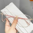 thumbnail image 6 of Blue Light Blocking Glasses Unisex Large Frame Clear View Strong Hinge Color-changing Transparent with Brim Eye Protection Clear Bluelight Glasses Spectacles, 6 of 8