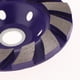 thumbnail image 3 of 1x molillo de disco abrasiva de diamante pulido de piedra de de hormigón 100 púrpura 5 mm Macarena Rueda abrasiva de diamante, 3 of 7