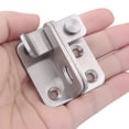 thumbnail image 3 of YUYUETIME 2 Sets Sliding Door Locks Security Mechanism for Home Decoration in Silver Color, 3 of 8