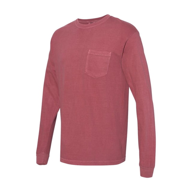 Comfort Colors T-Shirt à Manches Longues pour Adulte avec Poche