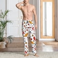 thumbnail image 2 of Pofeuu Canada Day Print Men's Pajama Pants, Soft Lounge Pajama Pants with big pockets for Men Plaid Pj Bottoms-X-Large, 2 of 6
