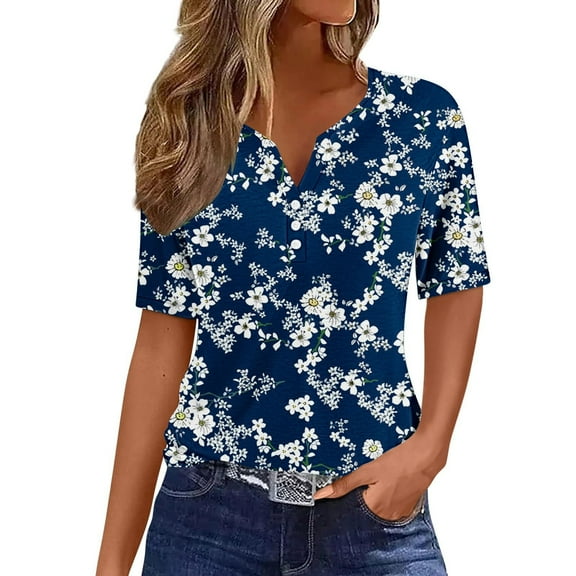 STETMN Oversized Tshirts Women Summer Casual V-Neck Short Sleeve Shirt louse Shirts 2025 Dressy Tops