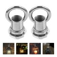 thumbnail image 3 of 6pcs Ceiling Bolt Hook Fastener Light Fixture Hanging Hook Ring Screw, 3 of 9