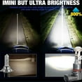 thumbnail image 3 of ZHIMAO 2pcs LED Lens H7 H11 LED Headlight Bulb 9005 HB3 9006 H8 H9 HB4 20000LM 9006(HB4), 3 of 8