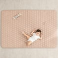 thumbnail image 3 of Comfy Cubs Play Mat, Rectangle (Medium) 48” x 72” for Kids & Toddler, Non-Slip Bottom - Blush, 3 of 7