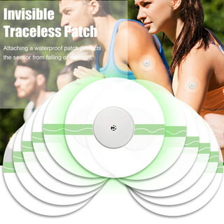 55Pack Freestyle Libre Adhesive Patches Breatheable Waterproof Libre Sensor  Patches-Clear CGM Patches with No Glue in The