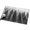 Gray,Black,White, variant on 2x3 Ft Entryway Area Rug, Black Forest Kitchen Rug Runner Washable Floor Mat, Pine Tree Misty Botanical Natural Landscape Non Slip Indoor Door Mat Throw Carpet for Bathroom Living Room Bedroom