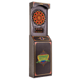 Arachnid Cricket Pro 650 Dartboard, 24 Games, 132 Variations, 6 Darts