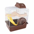 thumbnail image 3 of Hamster Cage, Hamster  2 Tier Large Space Easy To Install  for Small Pet Blue,Pink,Brown, 3 of 5