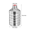 thumbnail image 2 of TEHAUX 2Pcs Water Level Control Float Valve Stainless Steel Auto Shut Off Valve for Water Tanks, 2 of 8
