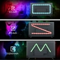 thumbnail image 3 of TASMOR 2M LED Light Strip, 6.56ft 5050 RGB Music Sync USB TV Backlight with Remote Color Changing, 3 of 8