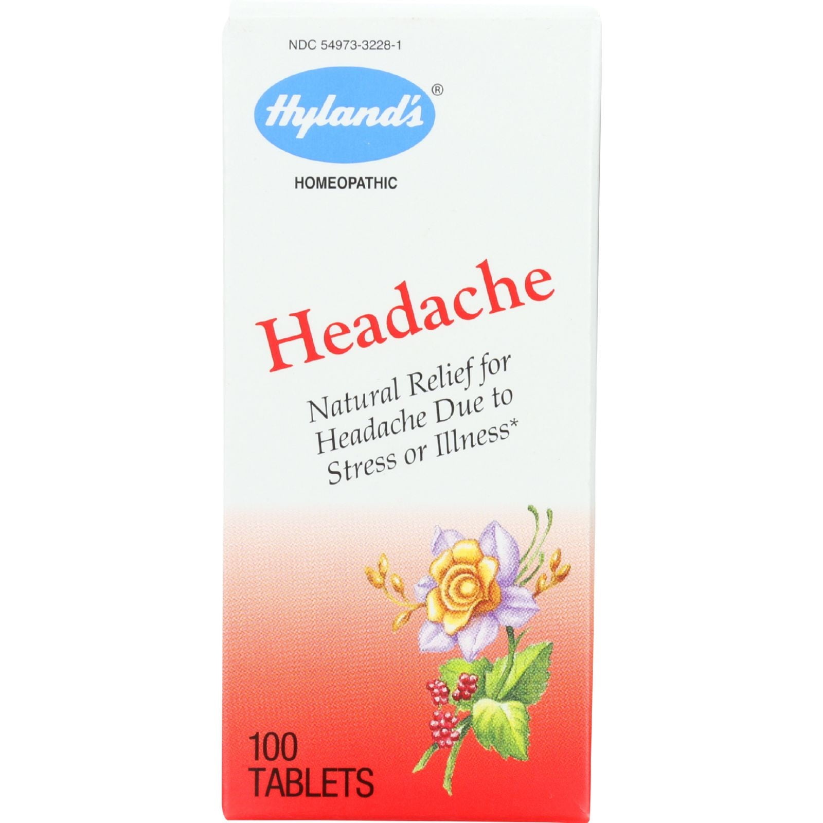 Hyland's Natural Relief Headache Tablets, 100 Ct