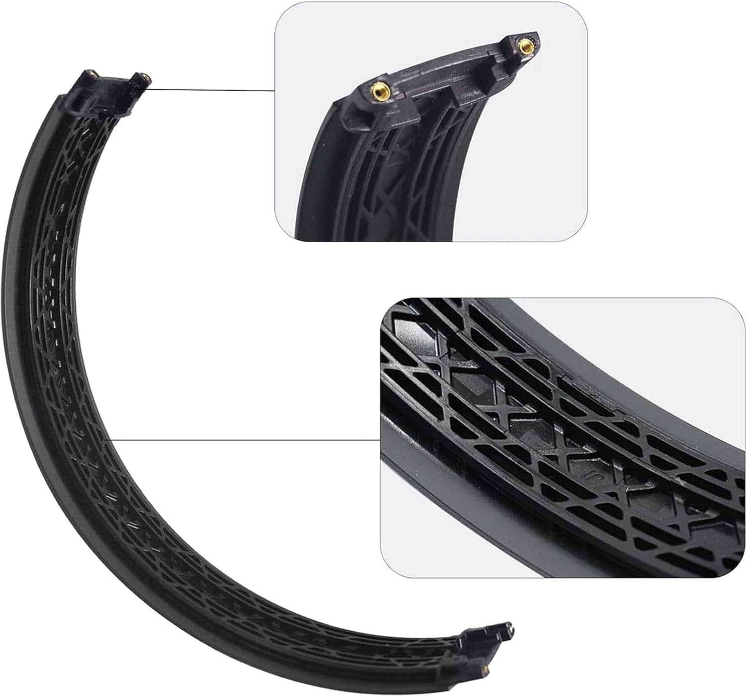 Studio 3 Headband Replacement Cover Parts Accessories Studio3 Arch Head Band Repair Kit Compatible with Studio 3.0 / Studio 2.0 Wireless Top Headband