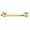 Polished Brass, variant on Alno A7720-12 Nicole 12" Wide Geometric Mount Solid Brass Bathroom Single Rod Towel Bar -