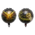 thumbnail image 3 of Producto Micrófono Gafas de sol Estilo Película de aluminio Globo Cantando fuerte Tema Fiesta Decoración Diseño Globo, 3 of 6