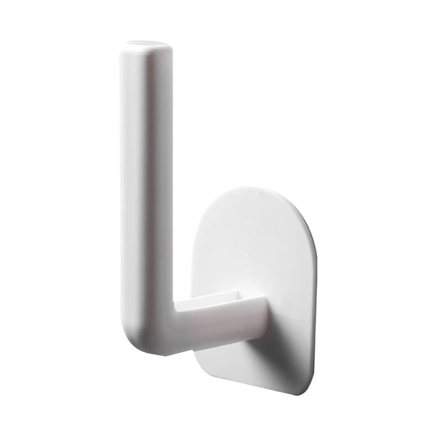 Yuarrent Portarrollos de papel Estante de almacenamiento resistente multifuncional Estante de toallas adhesivo sin perforaciones con orificios de drenaje Cocina y Comedor Yuarrent HA014586-00