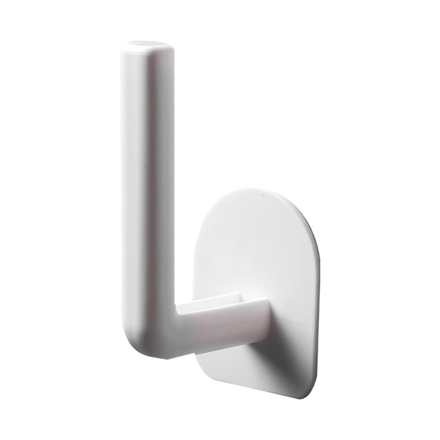 Billuyoard Portarrollos de papel Estante de almacenamiento resistente multifuncional Estante de toallas adhesivo sin perforaciones con orificios de drenaje Cocina y Comedor Billuyoard HA014586-00
