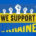 thumbnail image 3 of CafePress - We Support Ukraine T Shirt - Dark T-Shirt Kids XS-XL, 3 of 4