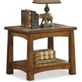 thumbnail image 2 of Riverside Furniture Craftsman Wood Home Side Table in Americana Oak, 2 of 8
