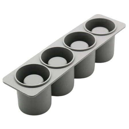 

Farfi 2 Pcs Food Grade DIY Ice Cube Mold Silicone Novel Easy Release Ice Cube Tray Kitchen Supplies