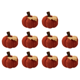 thumbnail image 1 of Cosecha Calabaza Ganchillo Calabazas Punto Otoño para Bodas () Naranja, 1 of 8