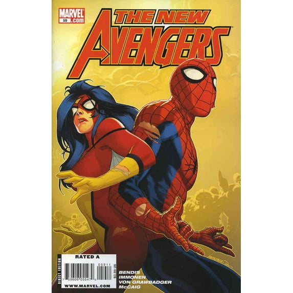 New Avengers #59 VF ; Marvel Comic Book