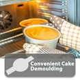 thumbnail image 7 of Masteelf Silicone Baking Strips with Handles, and Oilproof, 100pcs Cake Baking Paper for Versatile Use, 7 of 7